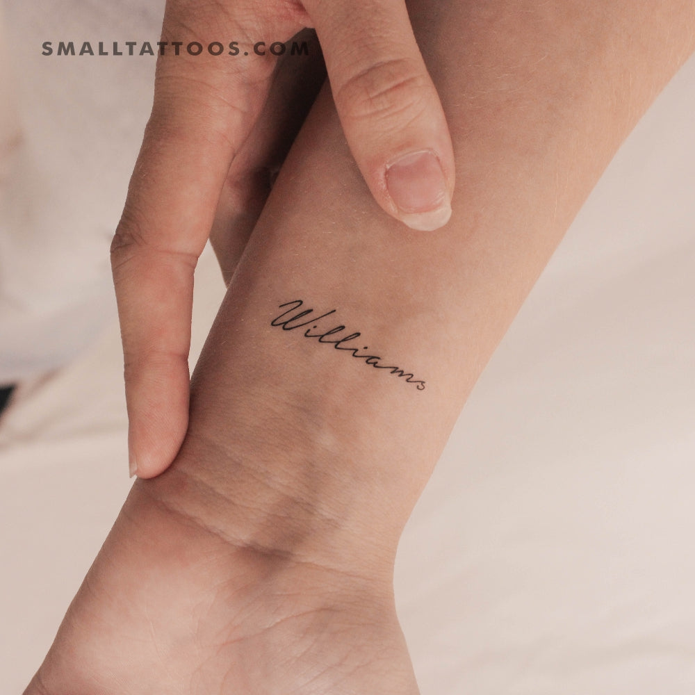 Tatuaje temporal de Williams (juego de 3)