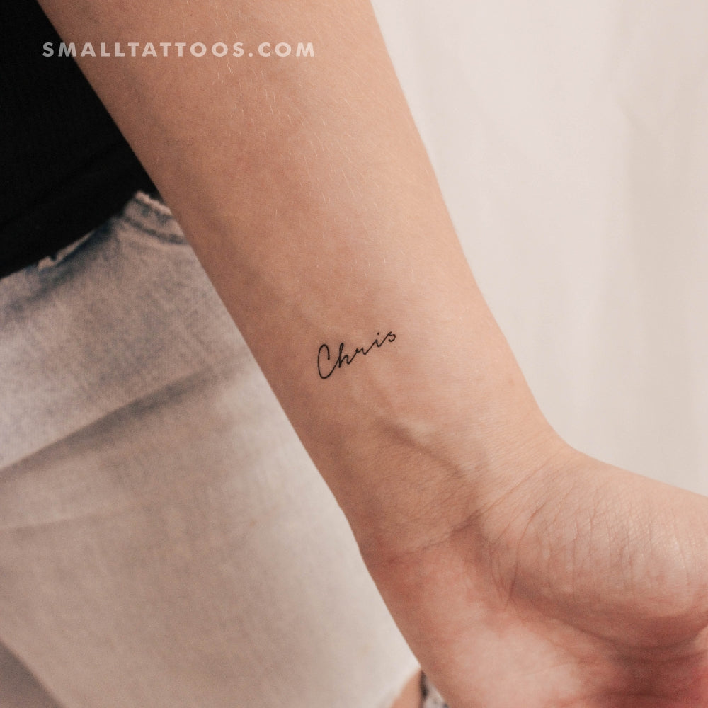 Tatuaje temporal de Chris (juego de 3)