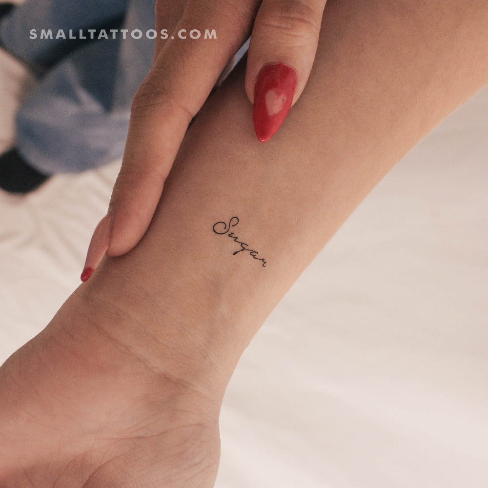 Tatuaje temporal de azúcar (juego de 3)