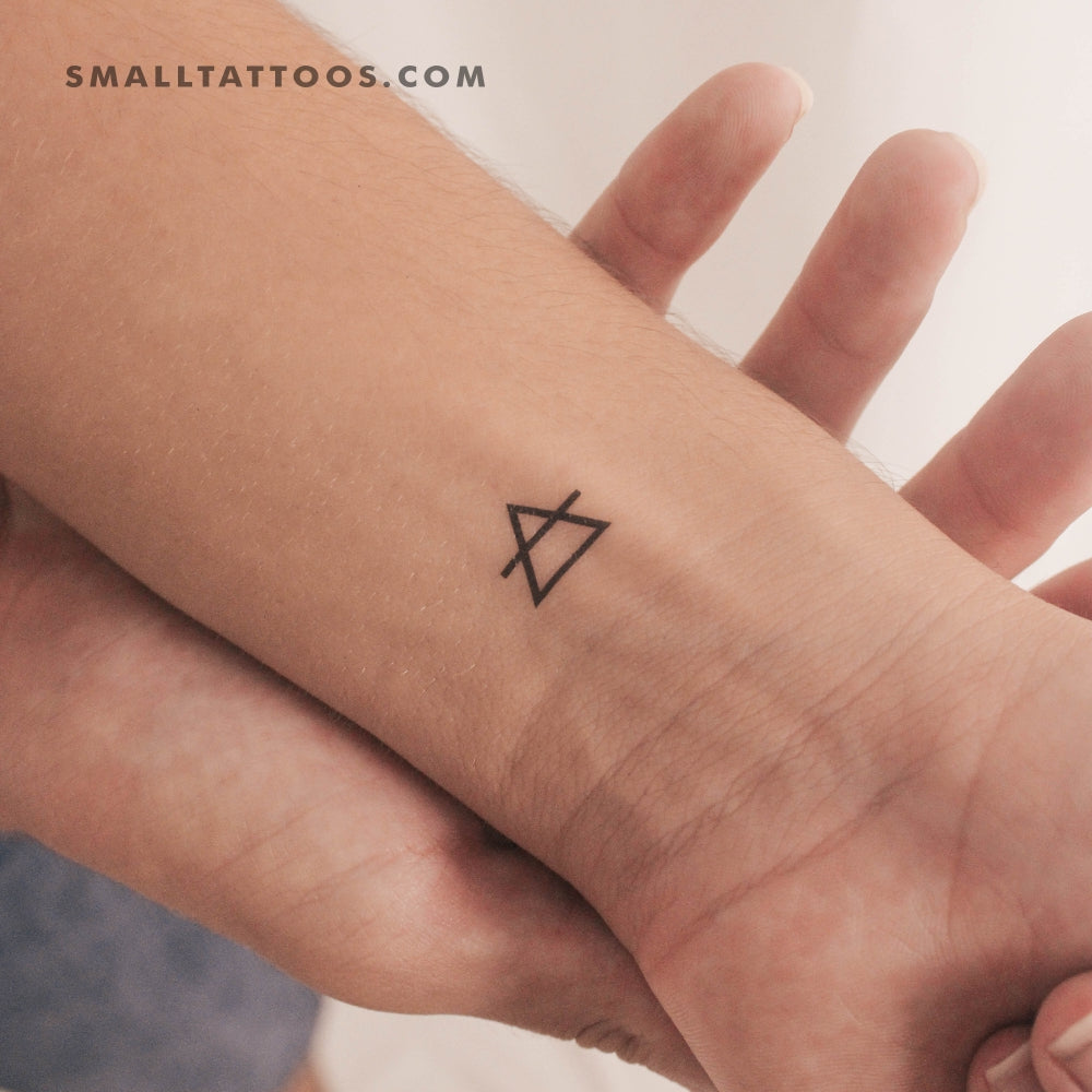 Tatuaje temporal del símbolo de Transcend (juego de 3)