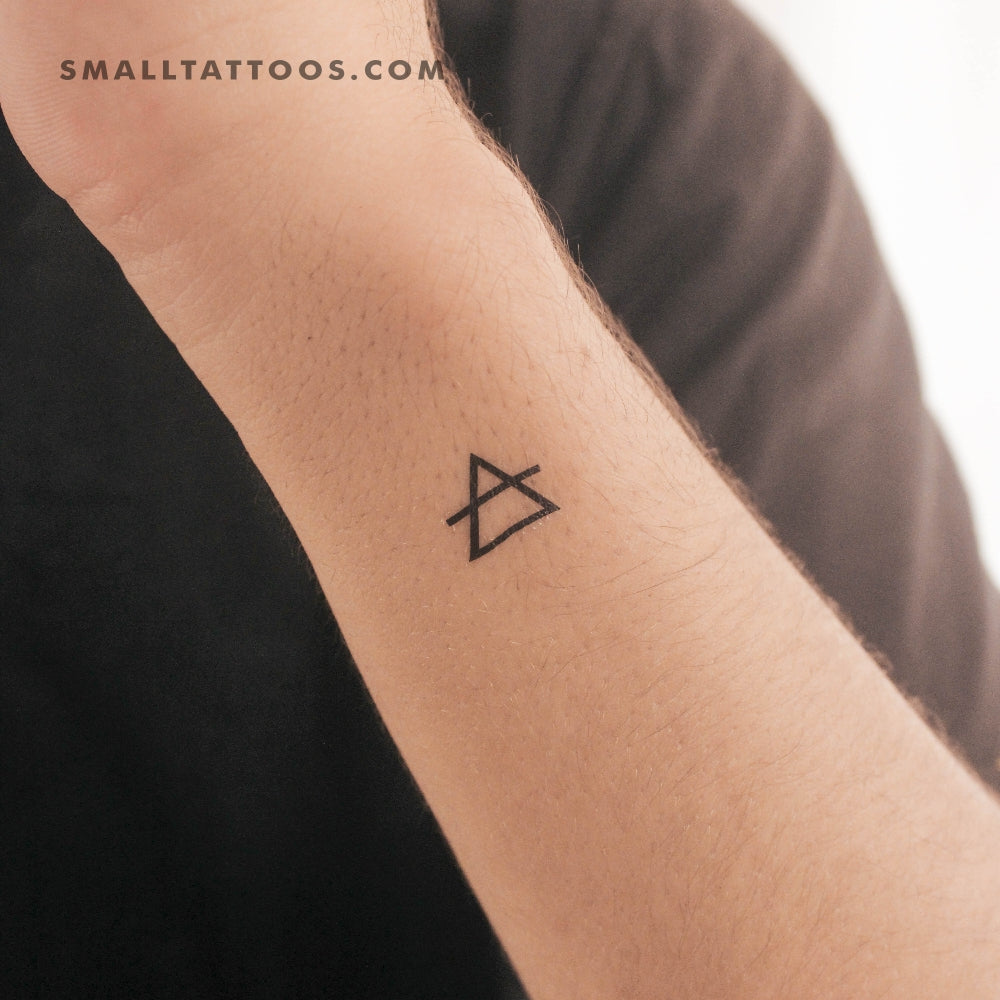 Tatuaje temporal del símbolo de Transcend (juego de 3)