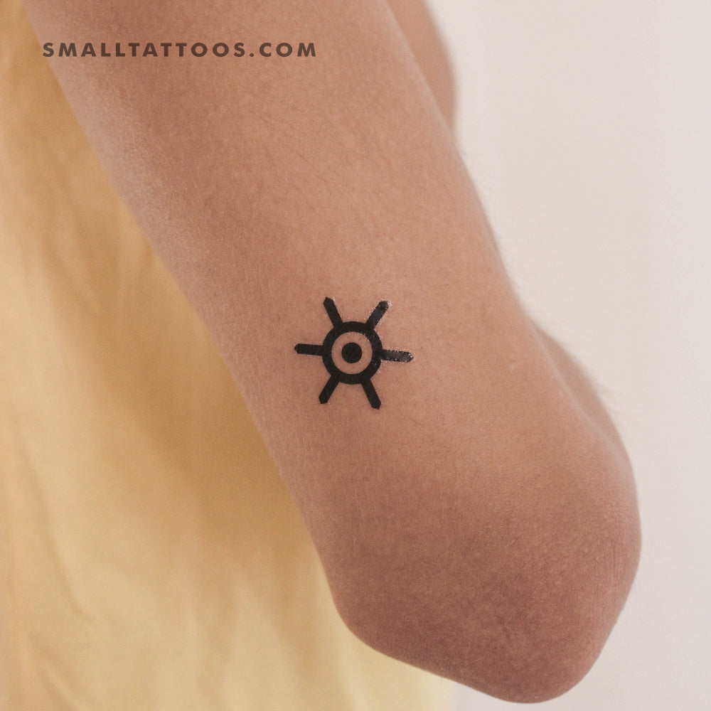 Tatuaje temporal del escudo de Tokio (juego de 3)