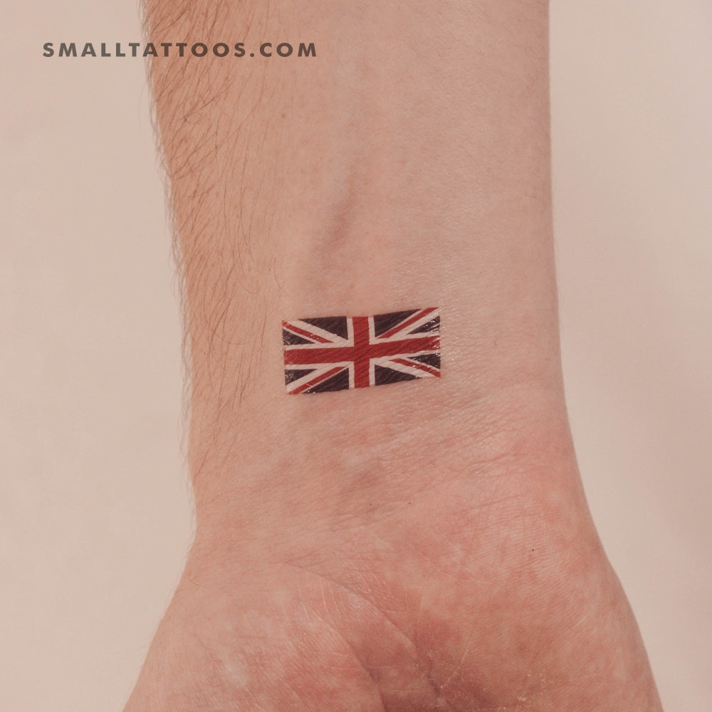 Tatuaje temporal de la Union Jack - Juego de 3