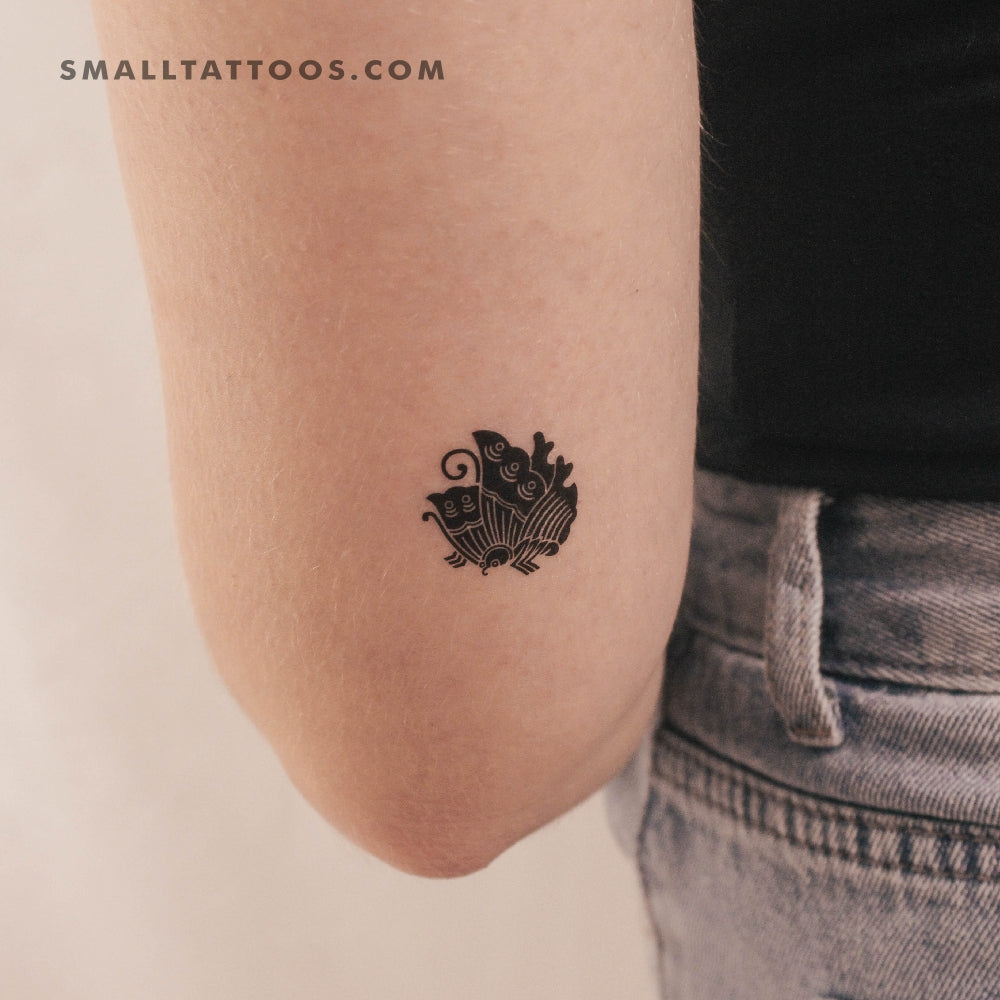 Tatuaje temporal de Agehanochō (juego de 3)