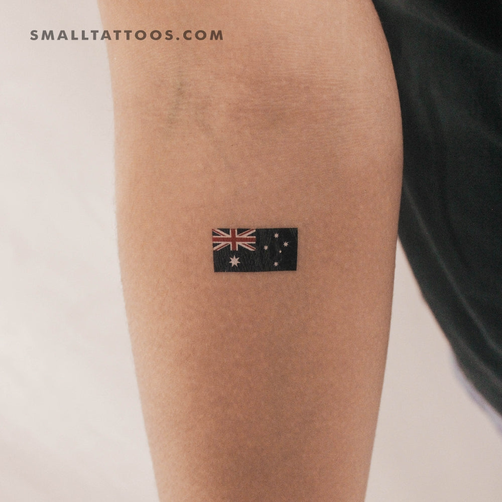 Tatuaje temporal de la bandera de Australia (juego de 3)