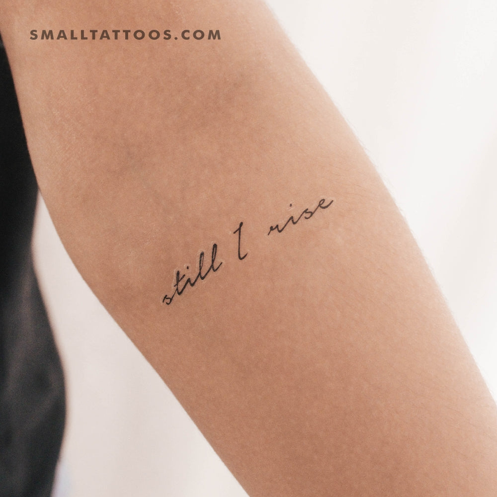 Feminist I Am Enough Tattoo Meaning