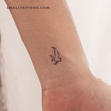 Little Bald Eagle Temporary Tattoo (Set of 3)
