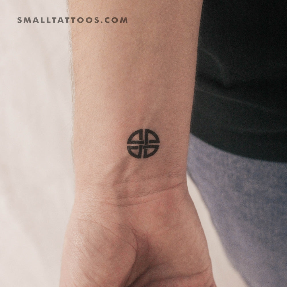 Tatuaje temporal de nudo celta (juego de 3)