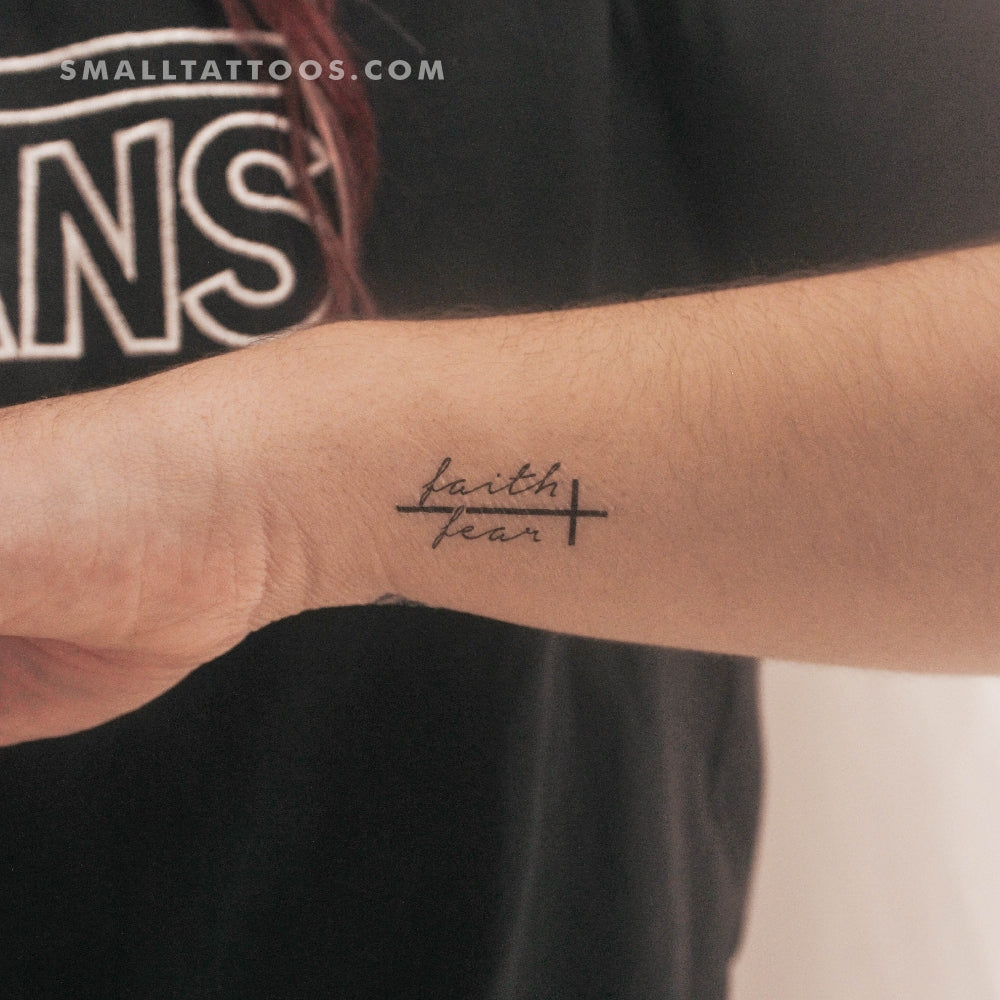 Tattoos with the Word Faith: Bold & Meaningful