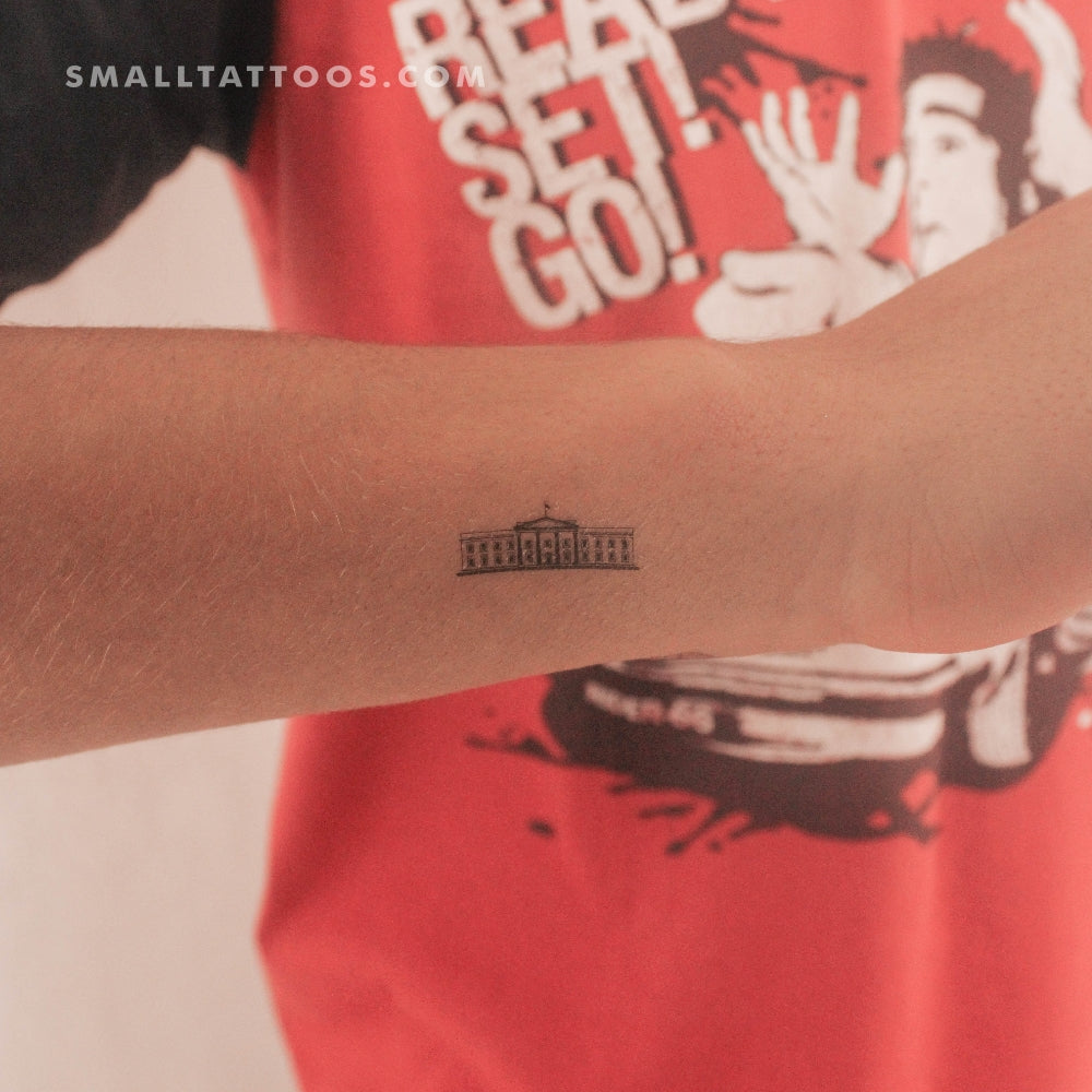 The White House Temporary Tattoo (Set of 3)