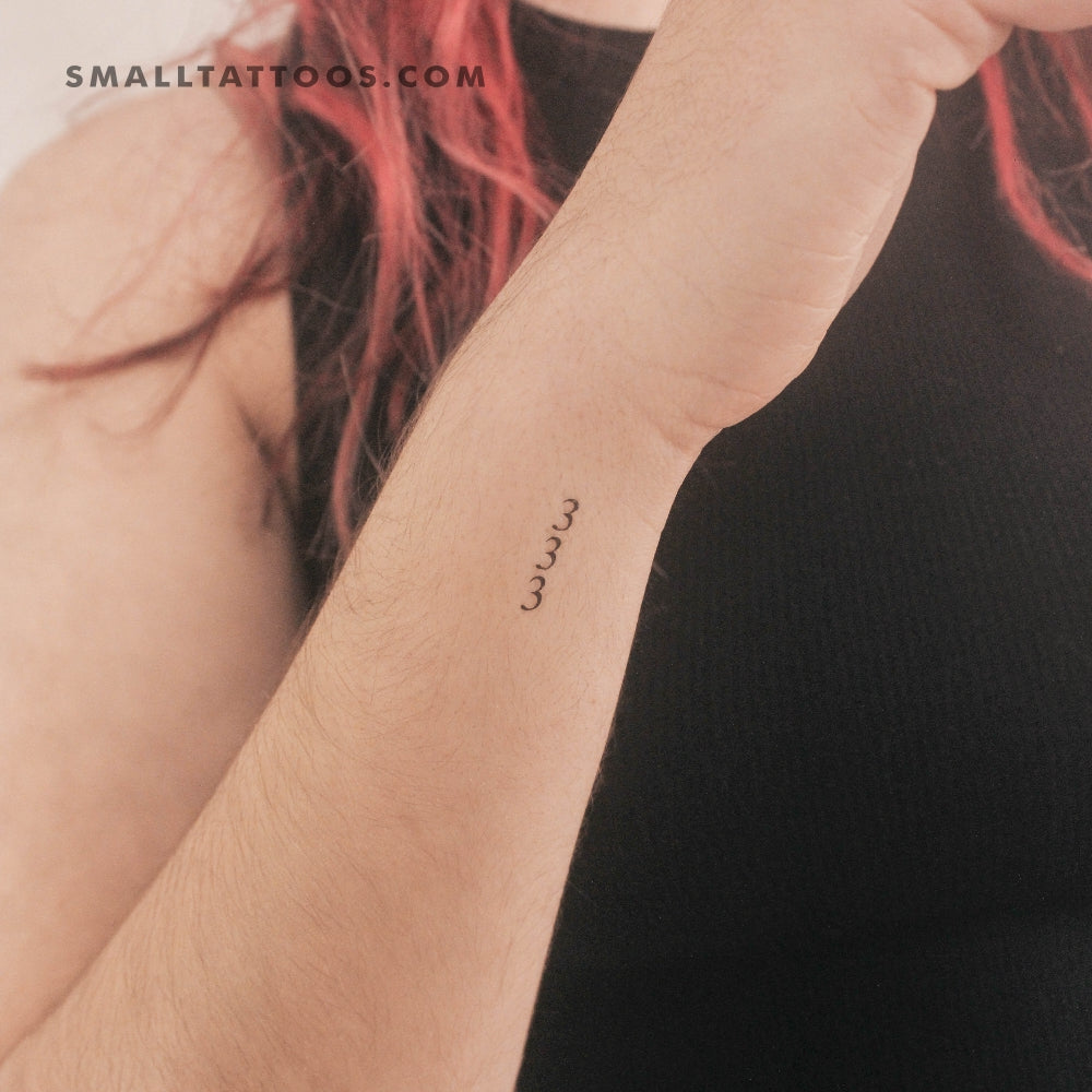 Why the Number 3 Holds Magic in Tattoos