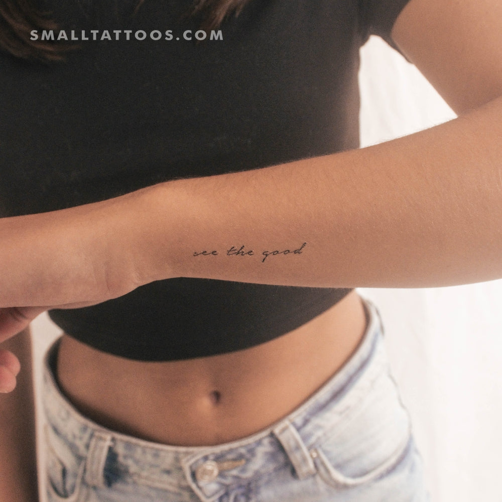 See The Good Temporary Tattoo (Set of 3)
