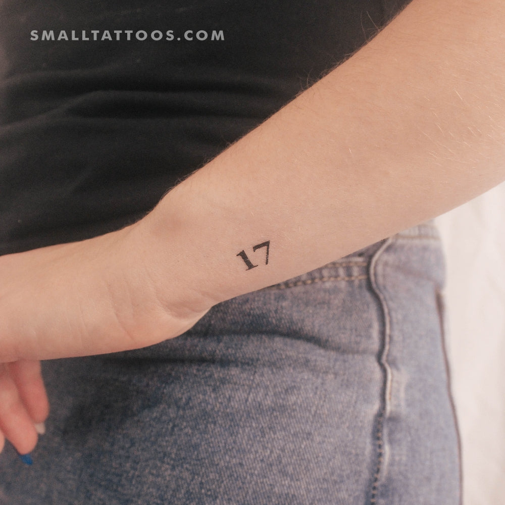 17 tatuajes temporales (juego de 3)