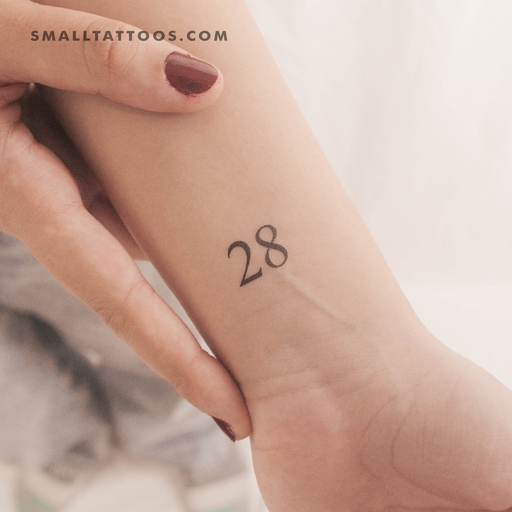 28 tatuajes temporales (juego de 3)