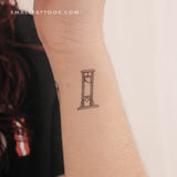 Guillotine Temporary Tattoo (Set of 3)
