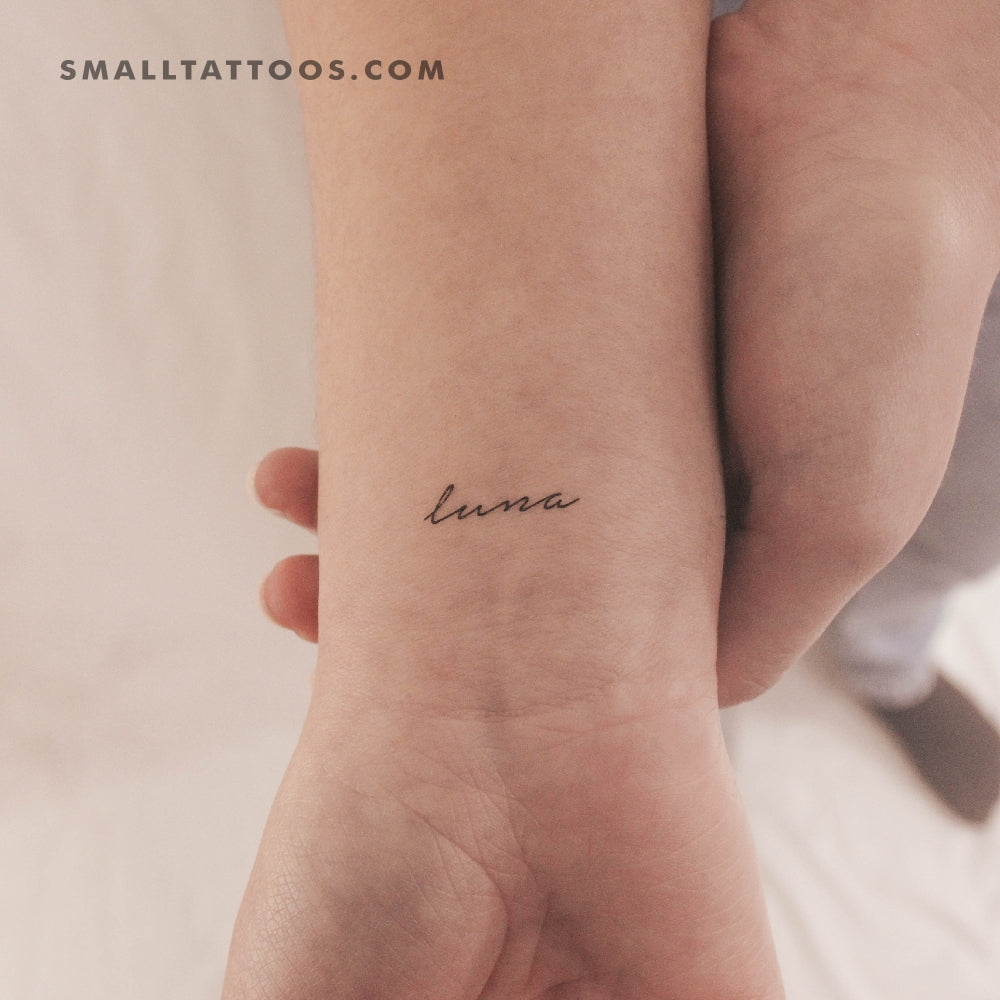 Luna Temporary Tattoo (Set of 3)