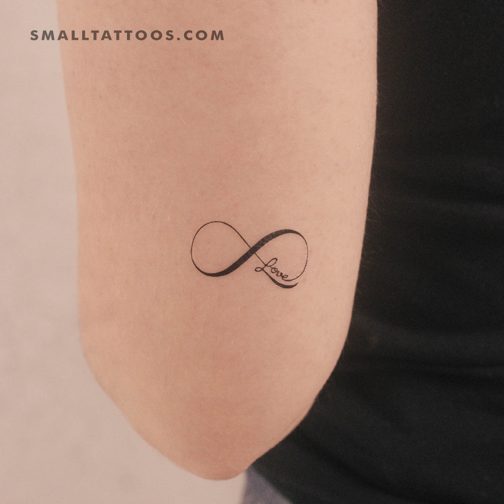 Infinity Love Tattoo - Temporary & Meaningful