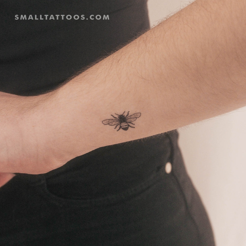 Tatuaje temporal de abeja (juego de 3)