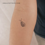 Snail Temporary Tattoo (Set of 3)
