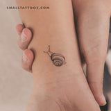 Snail Temporary Tattoo (Set of 3)