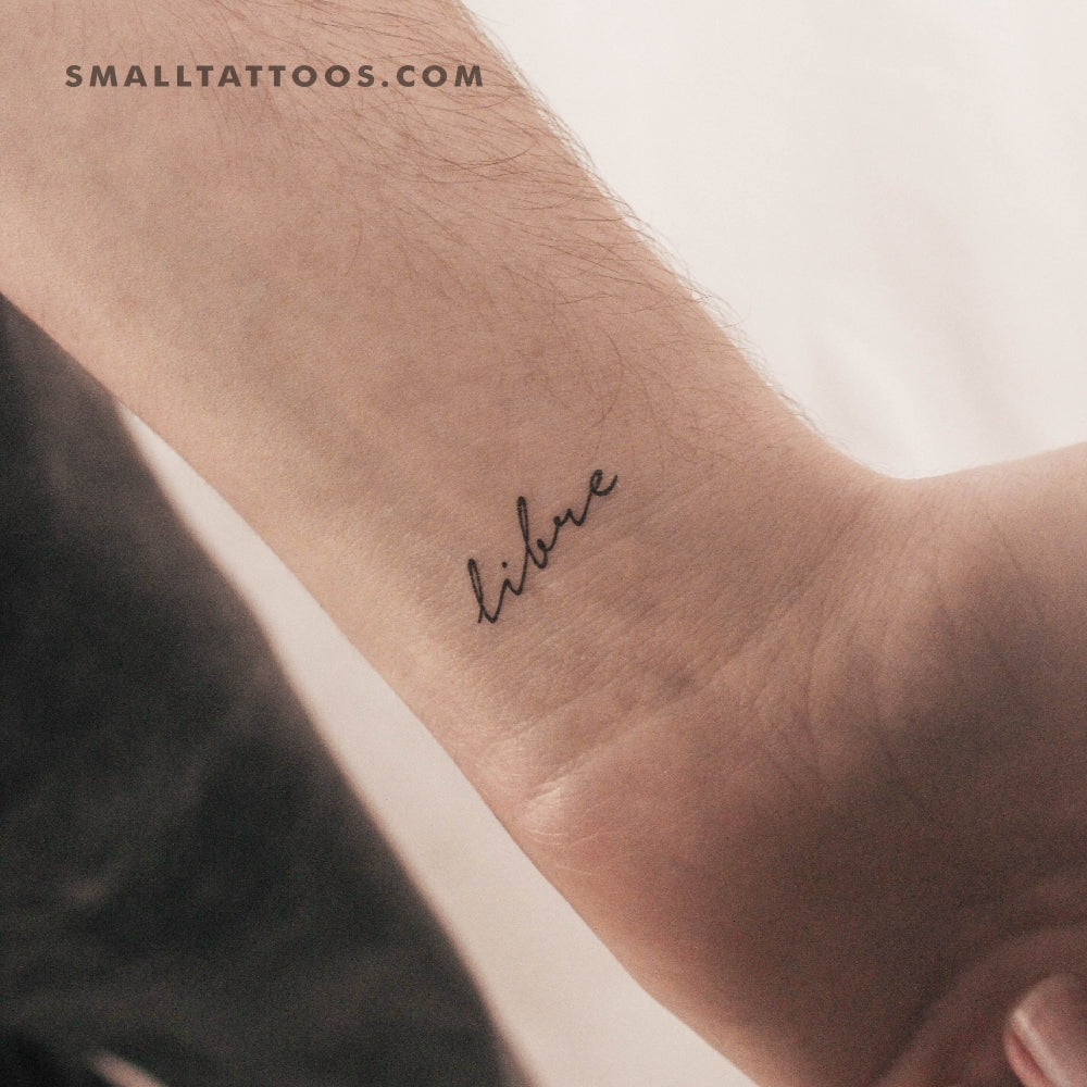 Libre Temporary Tattoo (Set of 3)