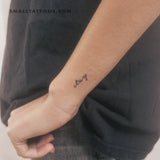 Stay Temporary Tattoo (Set of 3)