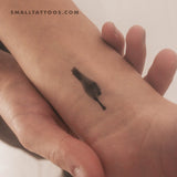 Blurred Horse Temporary Tattoo (Set of 3)