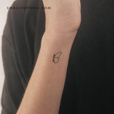 Right Butterfly Wing Temporary Tattoo (Set of 3)