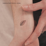 Mint Leaf Temporary Tattoo (Set of 3)