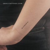 Aimer Temporary Tattoo (Set of 3)