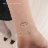 Baguette Temporary Tattoo - Set of 3