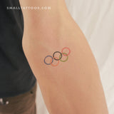 Olympic Rings Temporary Tattoo (Set of 3)