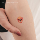 Luchador Mask Temporary Tattoo (Set of 3)