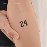 24 Temporary Tattoo (Set of 3)