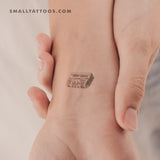 Newspaper Temporary Tattoo (Set of 3)