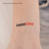 GameStop Temporary Tattoo (Set of 3)