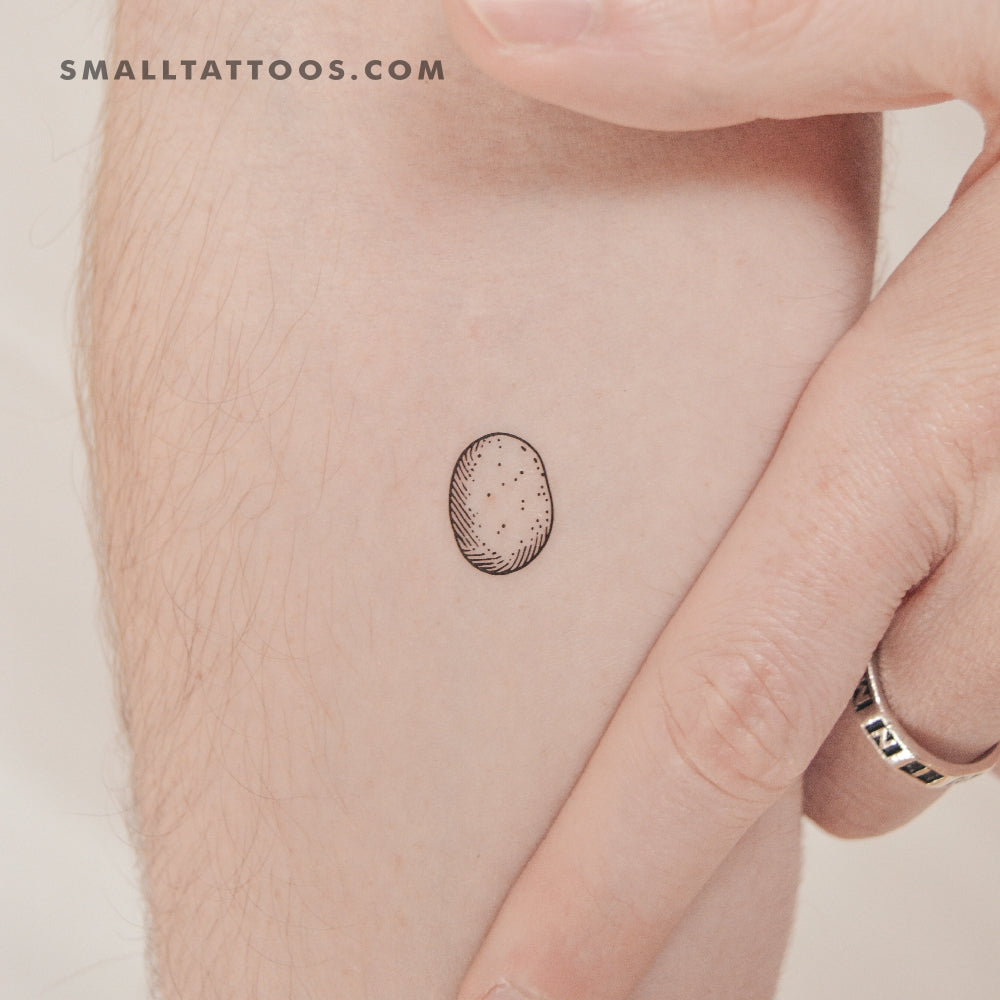 Tatuaje temporal de patata (juego de 3)