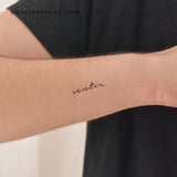 Sentir Temporary Tattoo (Set of 3)