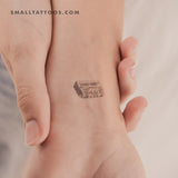 Newspaper Temporary Tattoo (Set of 3)