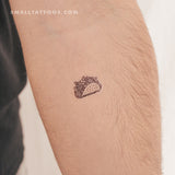 Taco Temporary Tattoo (Set of 3)