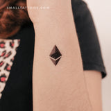 Ethereum Logo Temporary Tattoo (Set of 3)