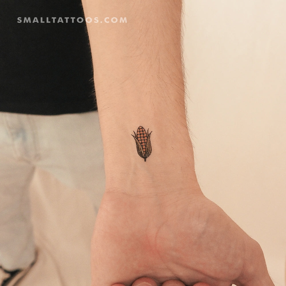 Tatuaje temporal de maíz (juego de 3)