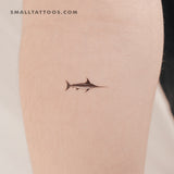Swordfish Temporary Tattoo (Set of 3)