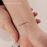 Aimer Temporary Tattoo (Set of 3)