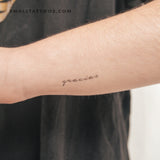 Gracias Temporary Tattoo (Set of 3)