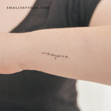 Siempre Temporary Tattoo (Set of 3)