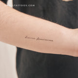 Divine Feminine Temporary Tattoo (Set of 3)