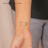 Sewing Machine Temporary Tattoo (Set of 3)