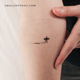 Surfer Temporary Tattoo (Set of 3)