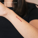 MicroStrategy Temporary Tattoo (Set of 3)